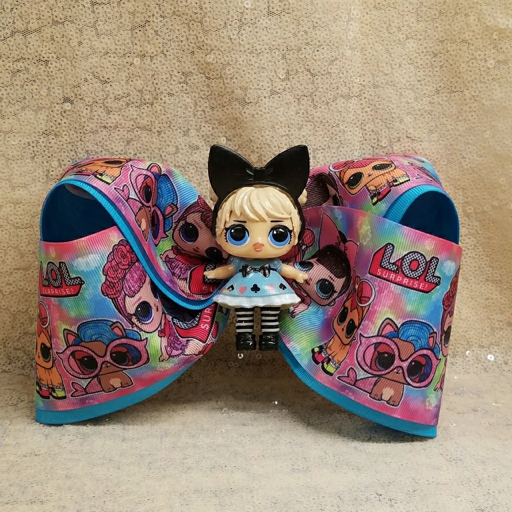 8" lol surprise doll  boutique hair bow (moños)